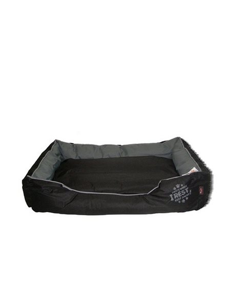Pet Interest Waterproof Dog Bed Black Large 73x60x20cm