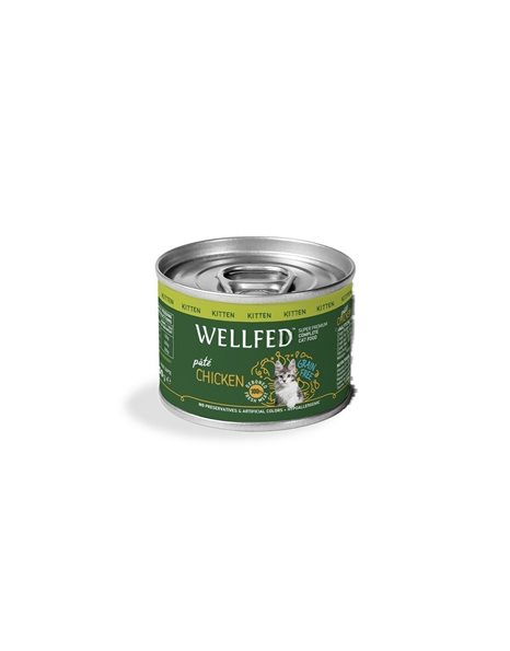 Naturest Wellfed Kitten Chicken And Salmon With Salmon Oil 200gr