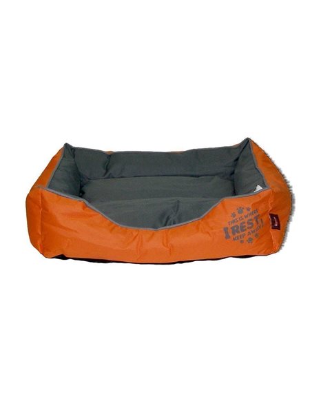 Pet Interest Waterproof Dog Bed Orange Small 55x45x19cm