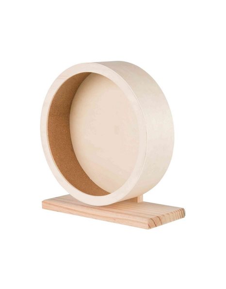 Trixie Wooden Wheel For Rodents 28cm