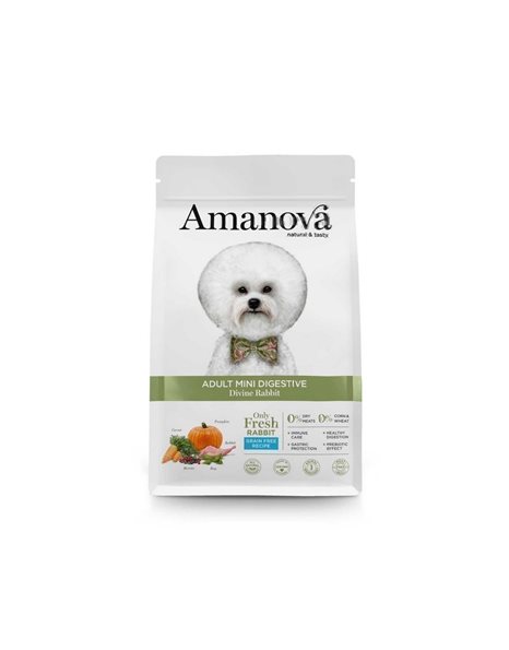Amanova Grain Free Adult Mini Digestive Divine Rabbit 2kg