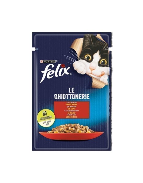 Felix Le chiottonerie Beef In Jelly 85gr
