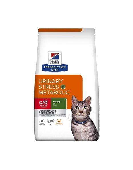 Hill's Prescription Diet Feline c/d Multicare Urinary Stress + Metabolic Chicken 3kg