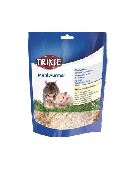 Trixie Αποξηραμένα Mealworms Για Τρωκτικά 70gr