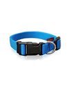 Pet Interest Plain Line Collar XSmall Blue 10mm x 19-33cm