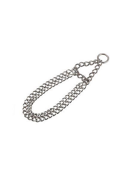 Pet Interest Double Row Training Ring Chain 2.5mm x 50cm