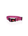 Pet Interest Go Get Plain Buckle Collar Motivo Rosa  Medium 2x32-50cm