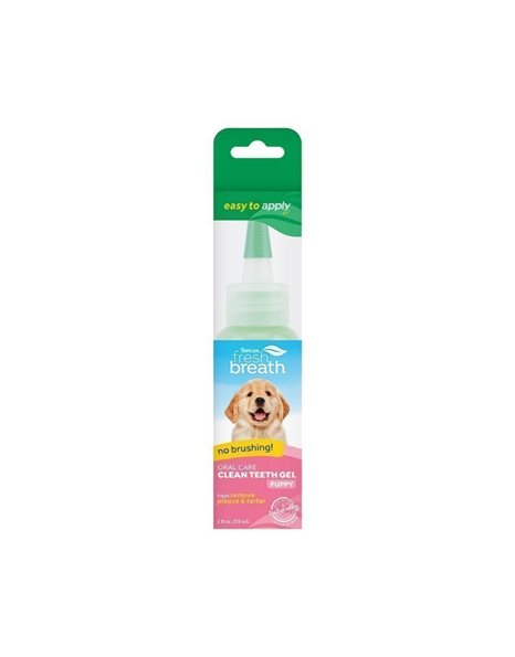 Tropiclean Fresh Breath Dog Clean Teeth Gel Puppy 59ml