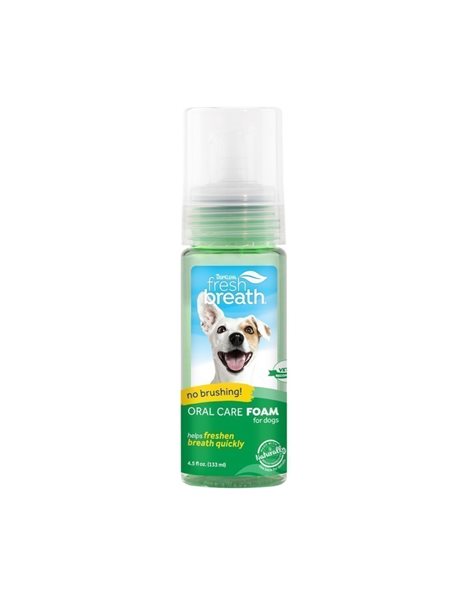 Tropiclean Fresh Breath Dog Oral Care Foam 133ml