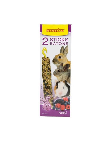 Benelus Duo Sticks Για Κουνέλια Και Τρωκτικά Με φρούτα Του Δάσους