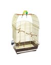 Imac Κλουβί Πουλιών Agata Χρυσό-Καφέ 50x33x62,5cm