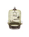 Imac Cage For Birds Milly Golden-Brown 33x48cm