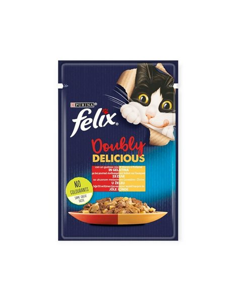 Felix Doubly Delicious Ποκιλία Κρεάτων 85gr