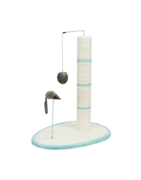 Trixie Scratching Post With Mouse & Fluffy Ball 50cm