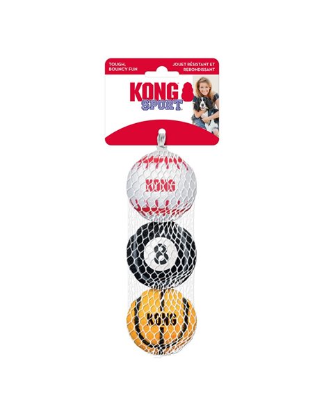 Kong "Sport Balls" Medium 3pcs.