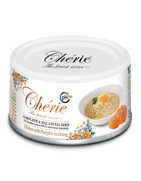 Cherie Chicken With Pumpkin In Gravy Urinary 80gr
