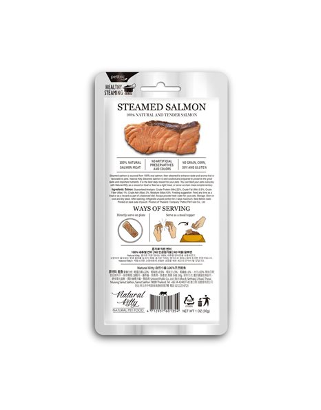 Natural Kitty Steamed Salmon Treat 25gr