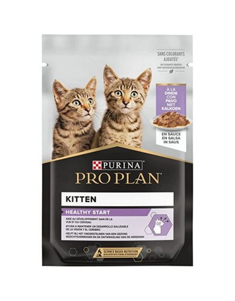 Pro Plan Nutrisavour Kitten Turkey In Gravy 85gr